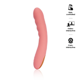 Svakom Ava Neo Interactive Thrusting G Spot Vibrator Peach G-Spot Vibrators